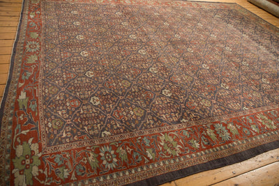 10.5x13.5 Vintage Distressed Mahal Carpet by Old New House® - product image 9 for Resin Society