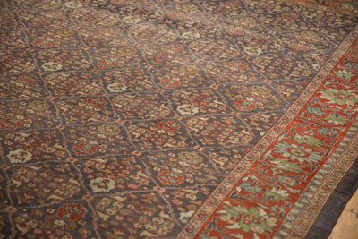 10.5x13.5 Vintage Distressed Mahal Carpet by Old New House® - product image 10 for Resin Society