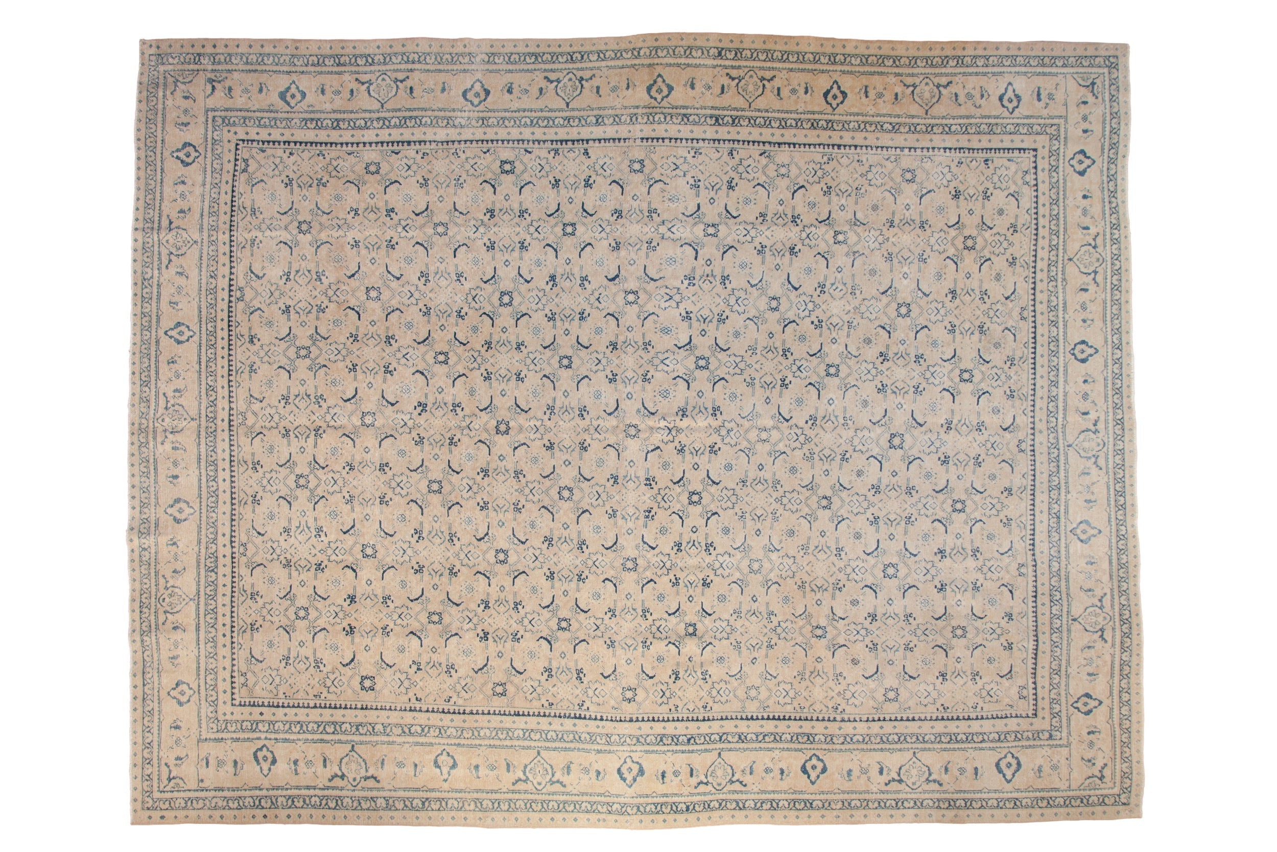 10x13.5 Vintage Distressed Mahal Carpet by Old New House® - main product image for Resin Society