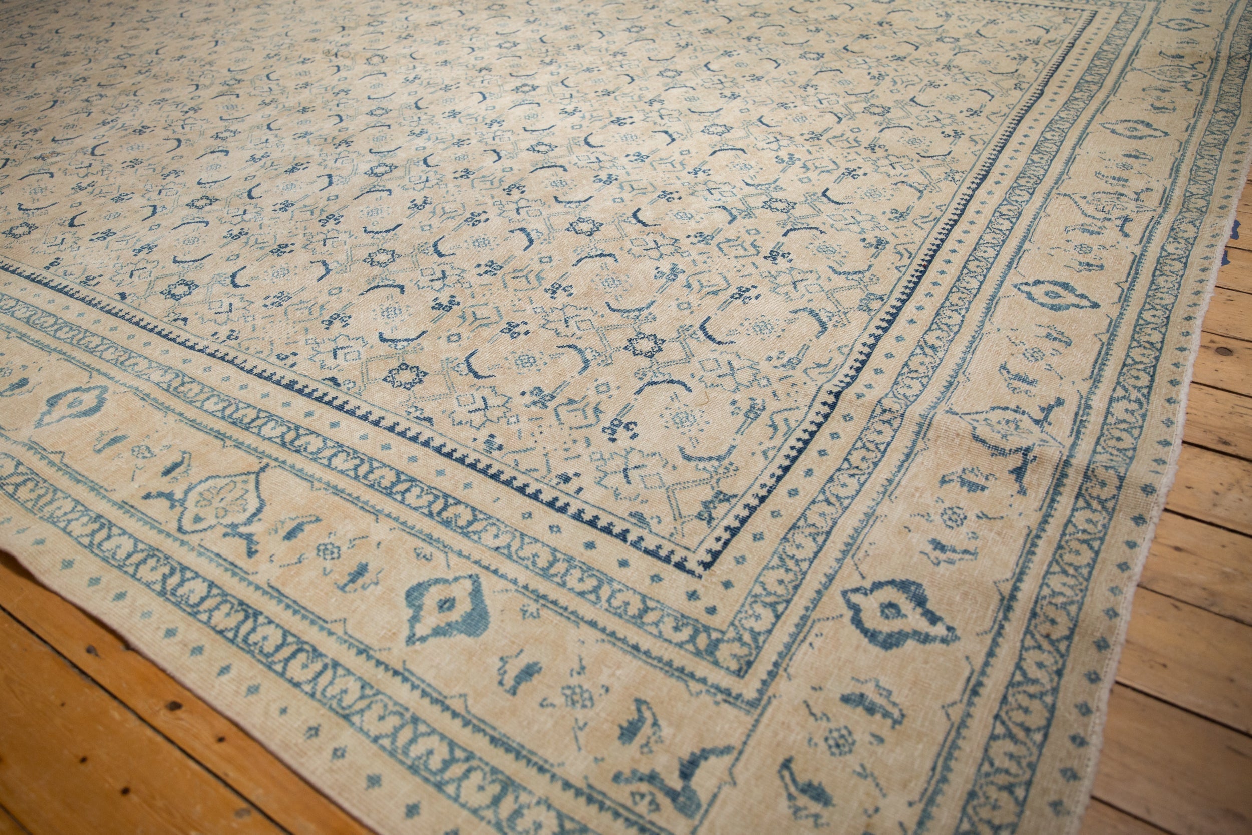 10x13.5 Vintage Distressed Mahal Carpet by Old New House® - product image 4 for Resin Society