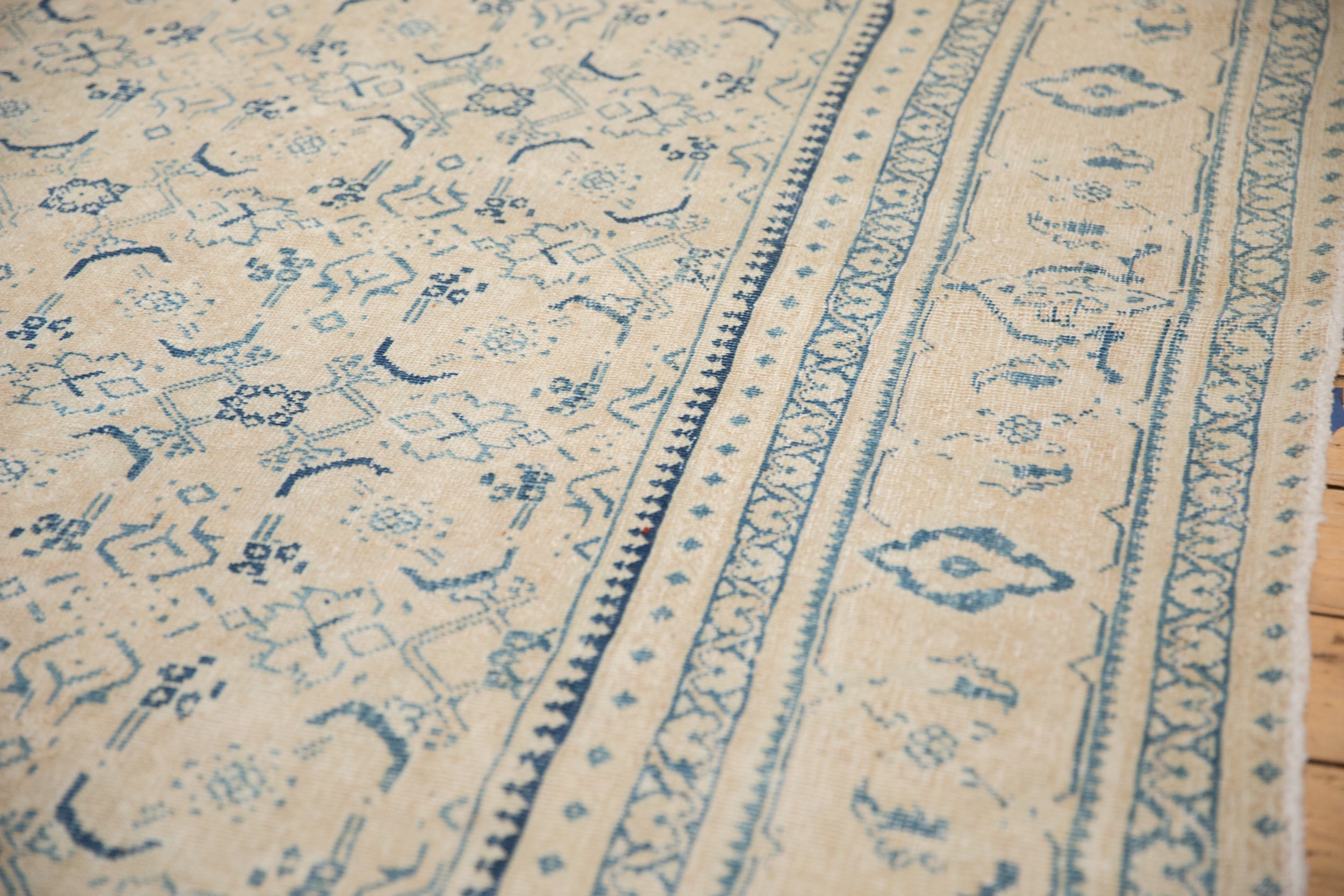 10x13.5 Vintage Distressed Mahal Carpet by Old New House® - product image 5 for Resin Society