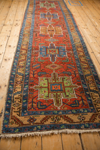 3x11 Antique Heriz Rug Runner by Old New House® - product image 6 for Resin Society