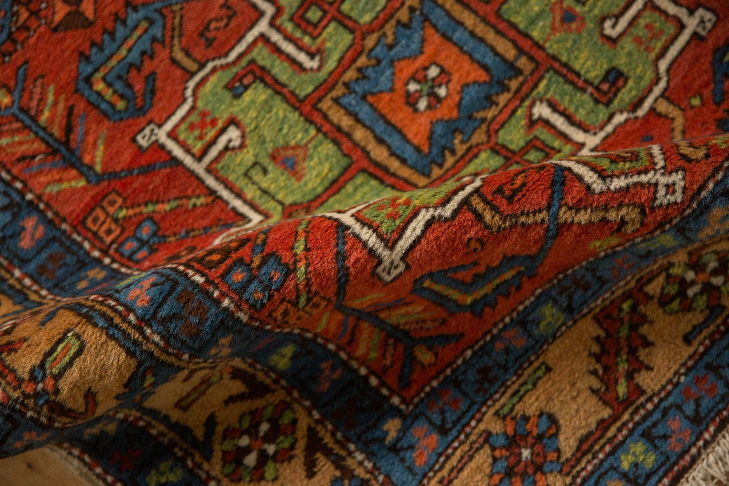 3x11 Antique Heriz Rug Runner by Old New House® - product image 9 for Resin Society