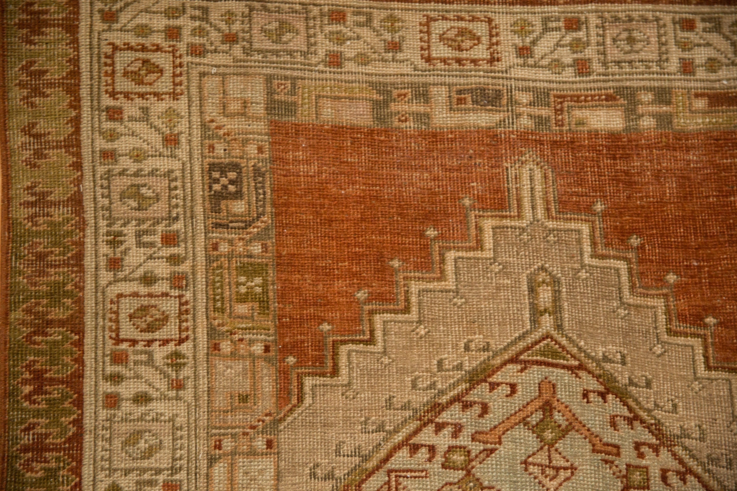 RESERVED 3.5x8.5 Vintage Distressed Serab Rug Runner
