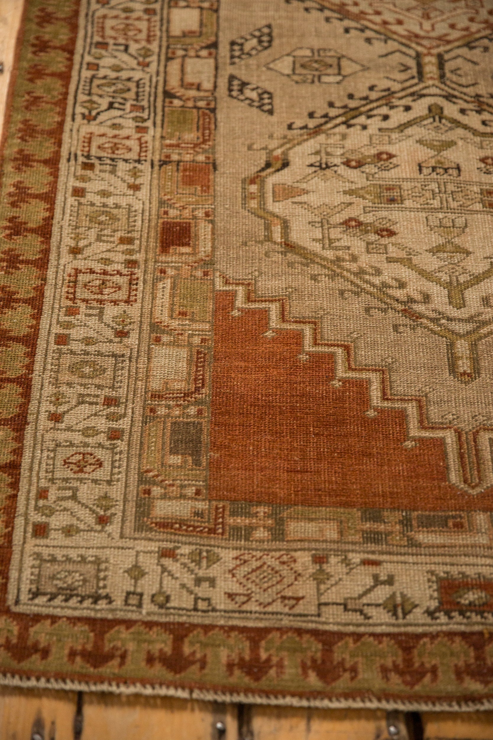 RESERVED 3.5x8.5 Vintage Distressed Serab Rug Runner