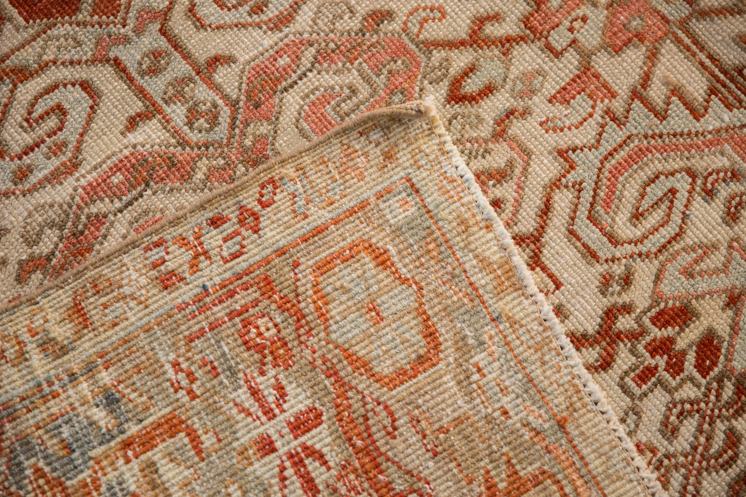 8x9.5 Vintage Distressed Heriz Carpet by Old New House® - product image 11 for Resin Society