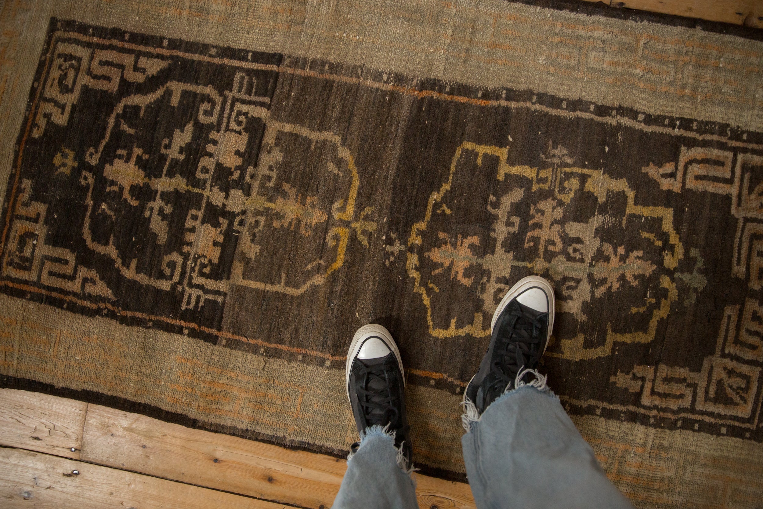 3x5.5 Antique Tibetan Rug by Old New House® - product image 2 for Resin Society