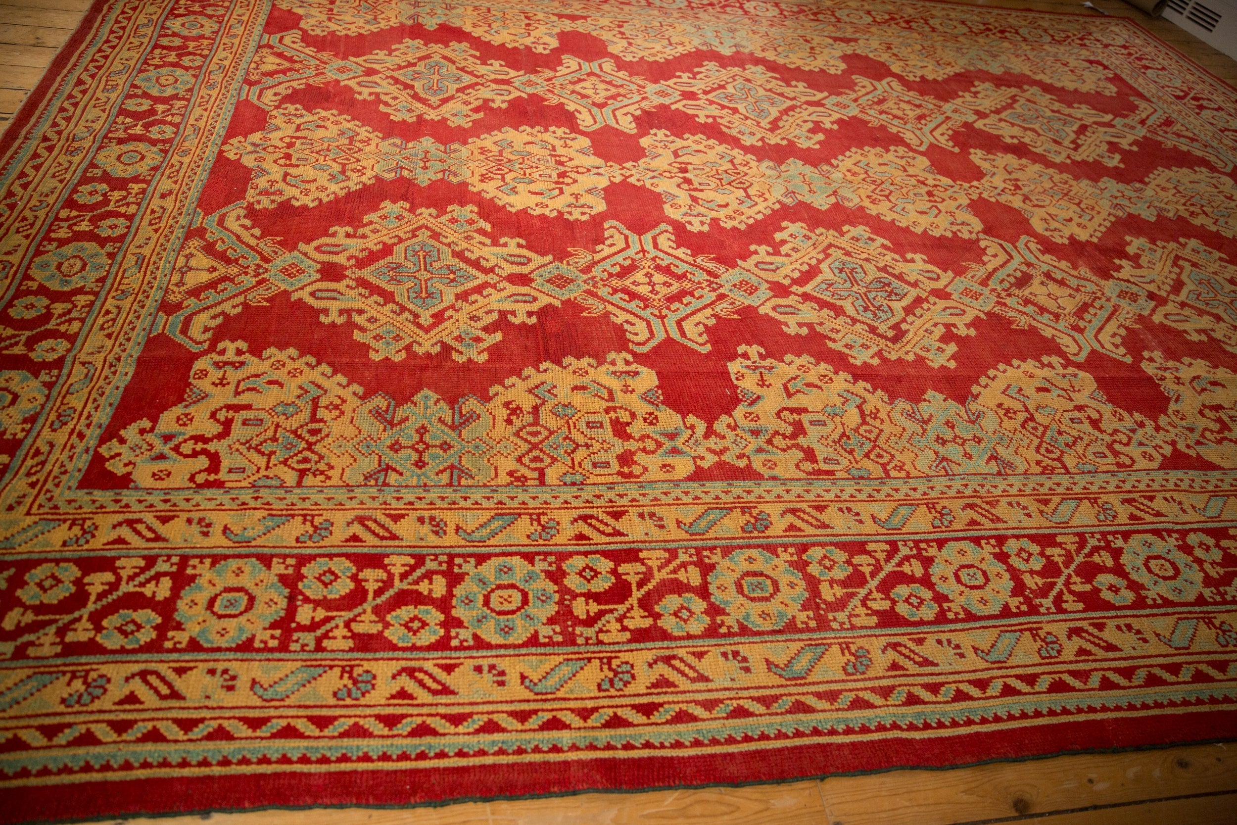 11.5x14.5 Vintage Oushak Carpet by Old New House® - product image 6 for Resin Society