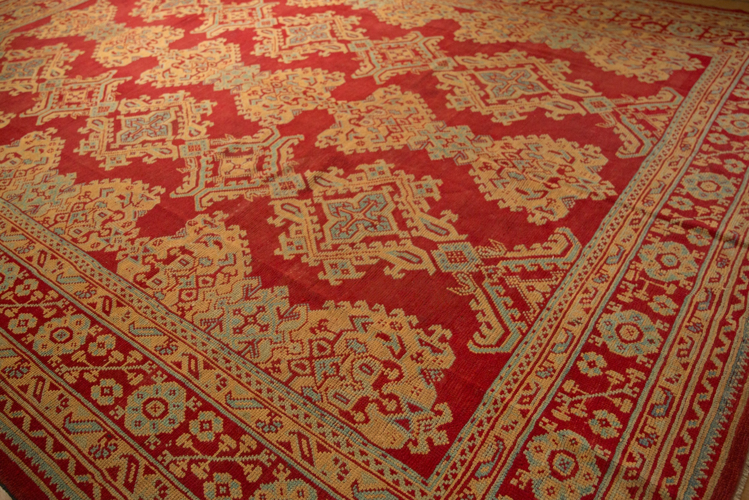 11.5x14.5 Vintage Oushak Carpet by Old New House® - product image 7 for Resin Society