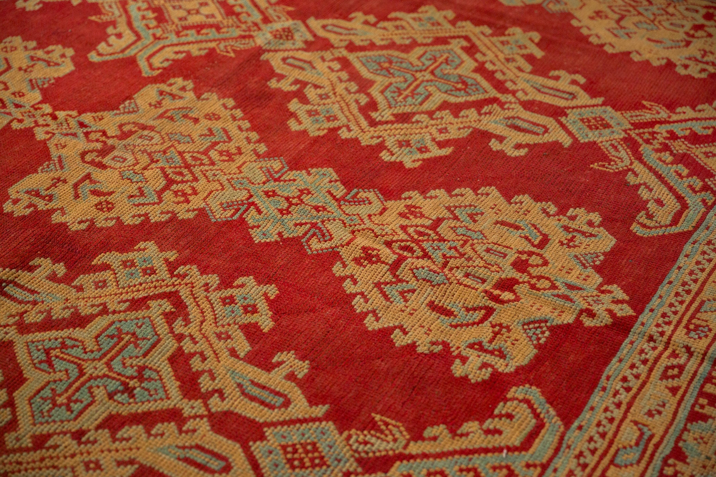 11.5x14.5 Vintage Oushak Carpet by Old New House® - product image 8 for Resin Society