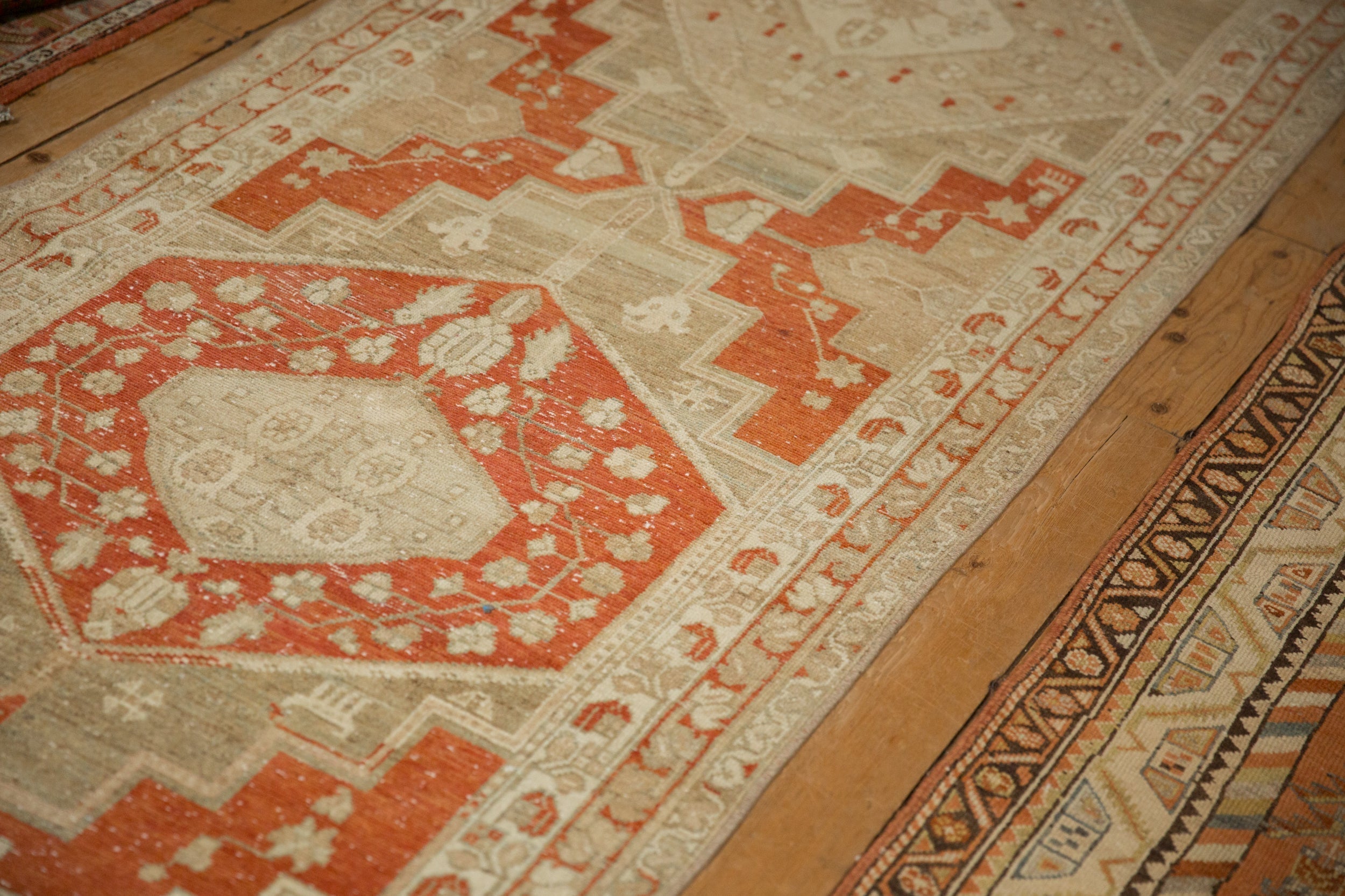 3.5x14.5 Vintage Distressed Malayer Rug Runner by Old New House® - product image 6 for Resin Society