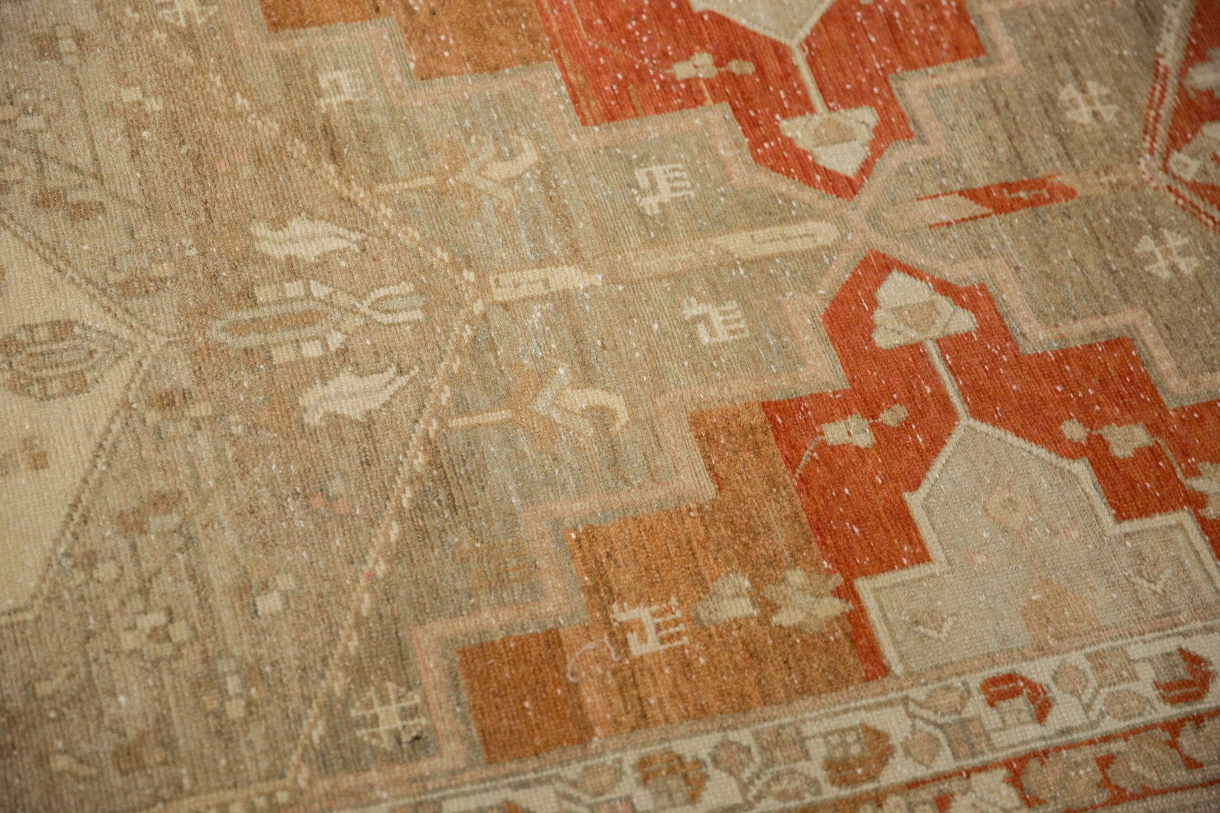 3.5x14.5 Vintage Distressed Malayer Rug Runner by Old New House® - product image 7 for Resin Society