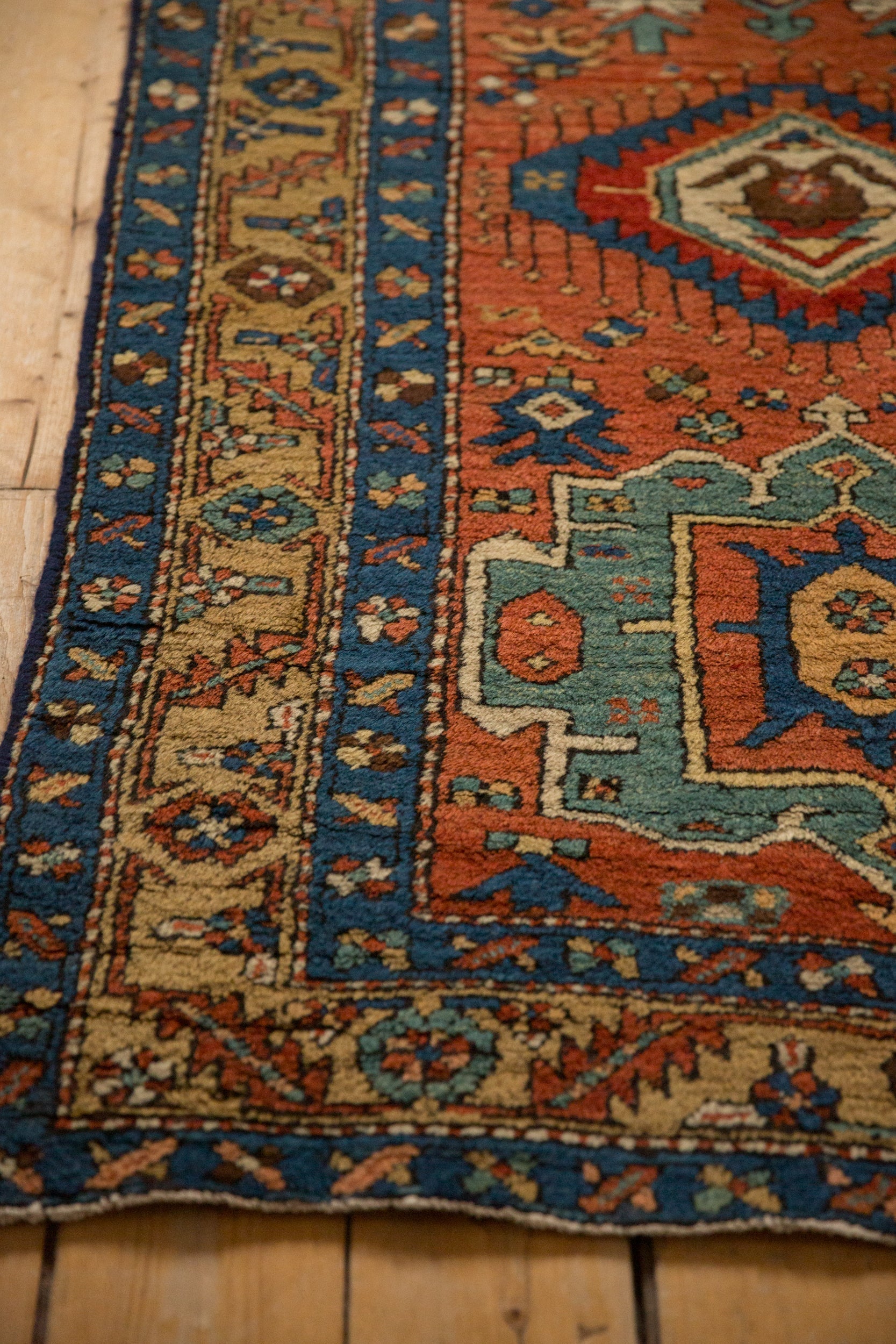 3.5x11.5 Antique Heriz Rug Runner by Old New House® - product image 9 for Resin Society