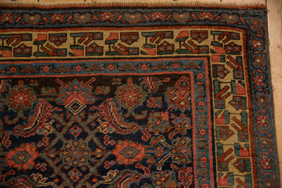 4x10.5 Antique Bijar Rug Runner by Old New House® - product image 3 for Resin Society
