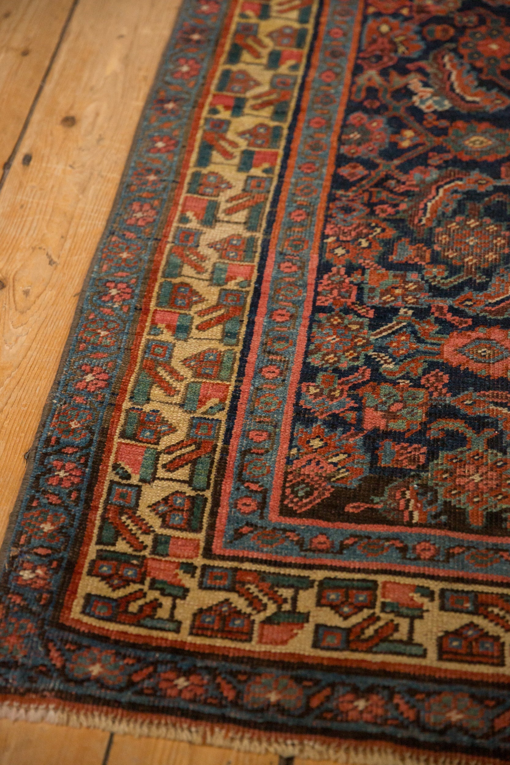 4x10.5 Antique Bijar Rug Runner by Old New House® - product image 5 for Resin Society