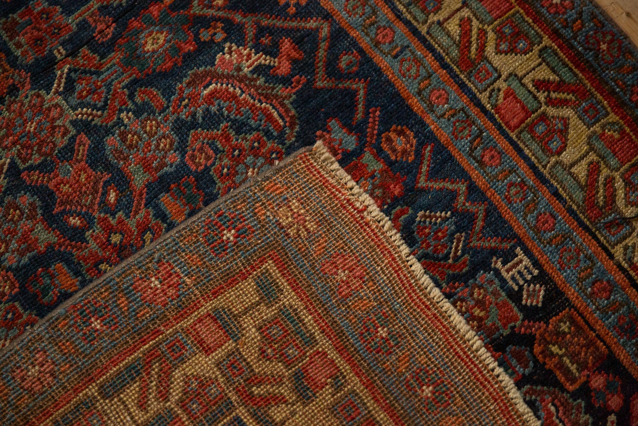 4x10.5 Antique Bijar Rug Runner by Old New House® - product image 11 for Resin Society