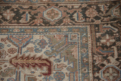 6.5x7.5 Vintage Distressed Heriz Carpet by Old New House® - product image 3 for Resin Society