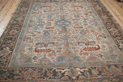 6.5x7.5 Vintage Distressed Heriz Carpet by Old New House® - product image 7 for Resin Society