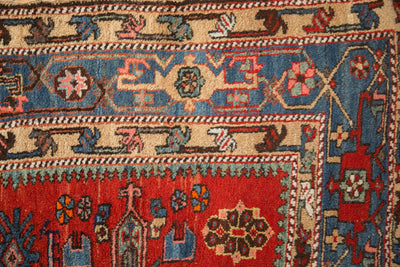 5x7.5 Antique Karaja Rug by Old New House® - product image 3 for Resin Society