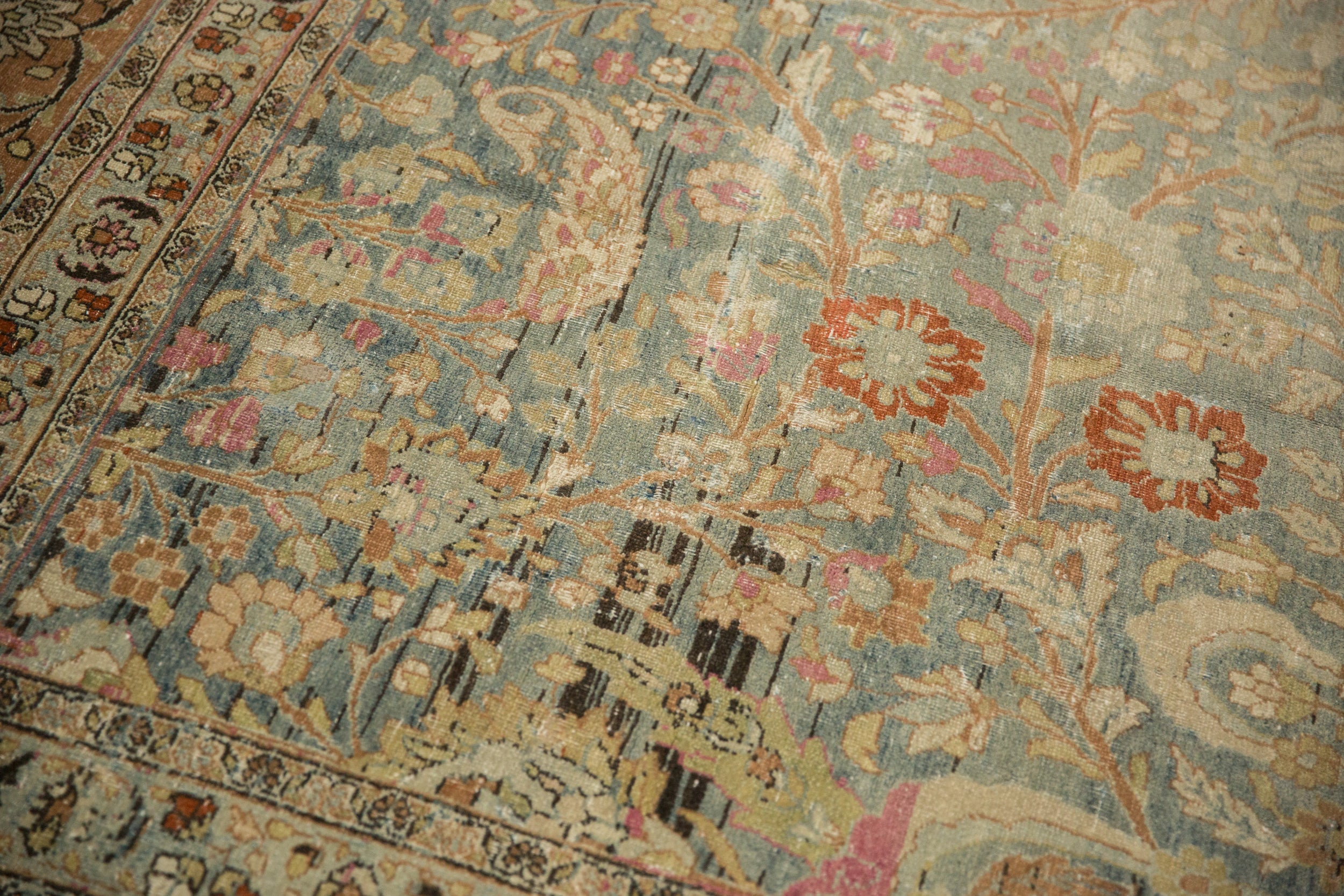 11.5x16 Vintage Distressed Meshed Carpet by Old New House® - product image 7 for Resin Society