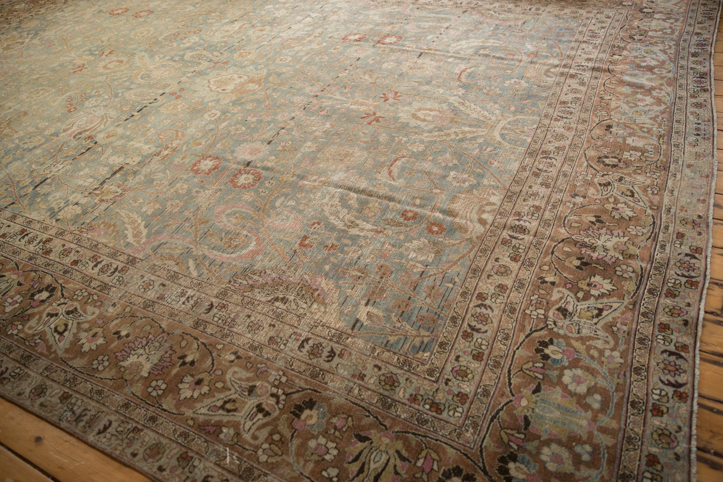 11.5x16 Vintage Distressed Meshed Carpet by Old New House® - product image 10 for Resin Society