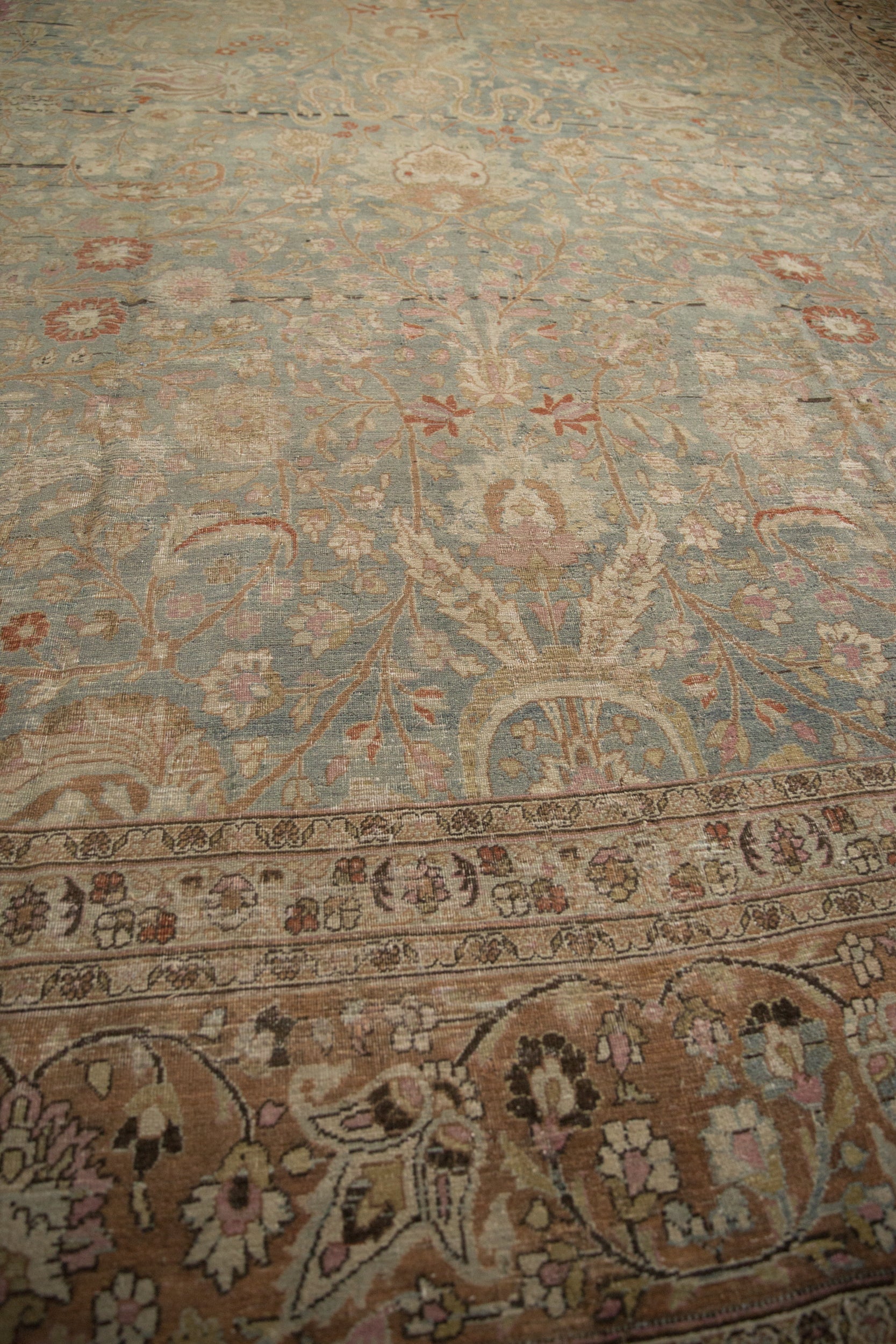 11.5x16 Vintage Distressed Meshed Carpet by Old New House® - product image 12 for Resin Society