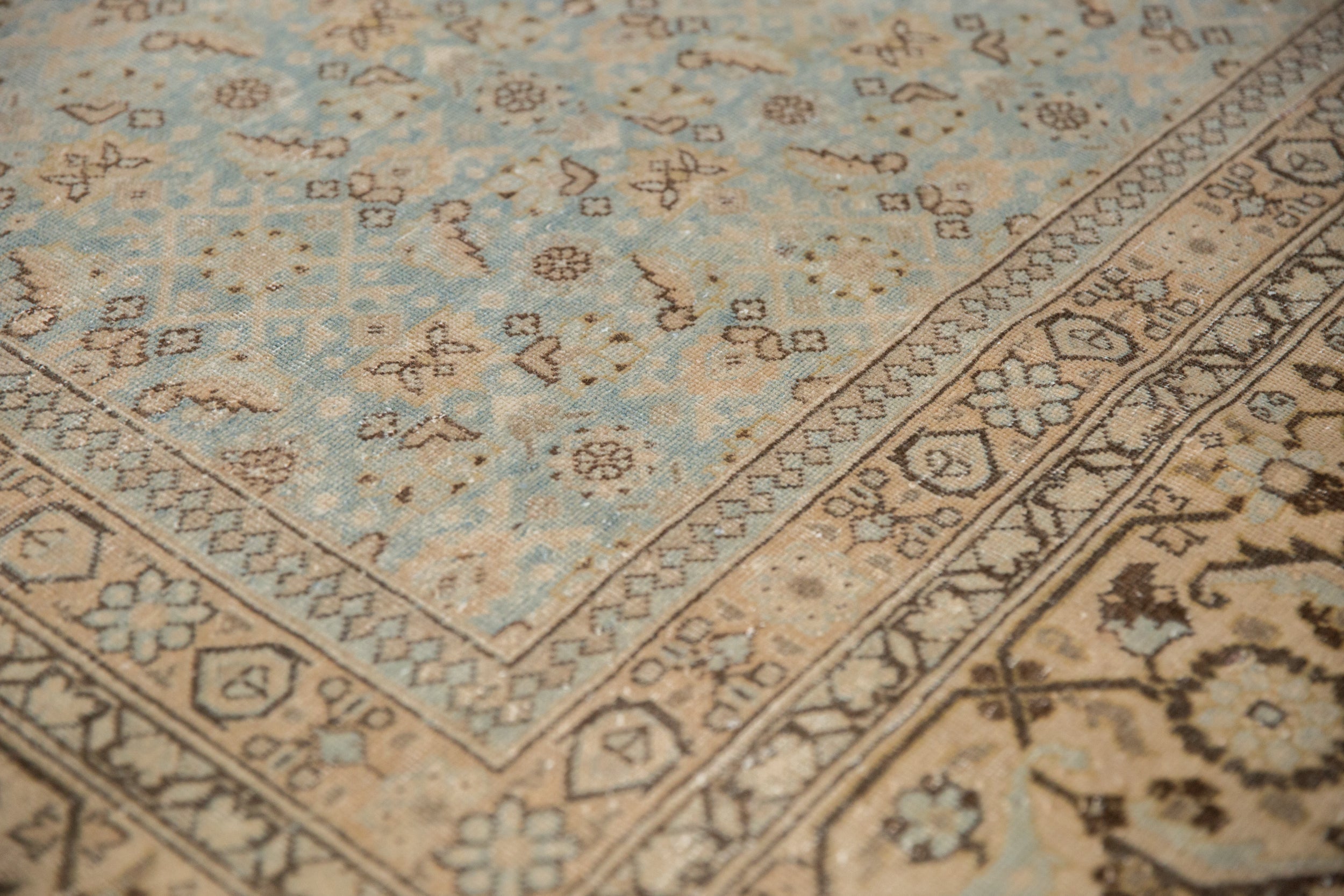 10.5x14 Vintage Distressed Tabriz Carpet by Old New House® - product image 4 for Resin Society