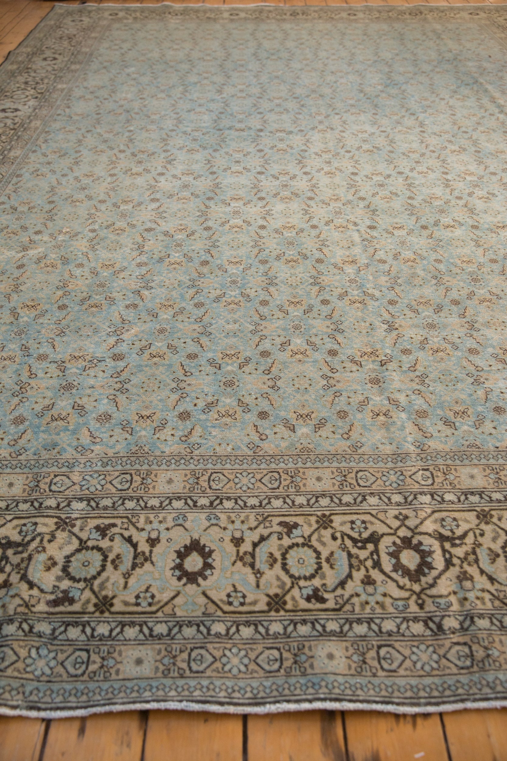 10.5x14 Vintage Distressed Tabriz Carpet by Old New House® - product image 9 for Resin Society