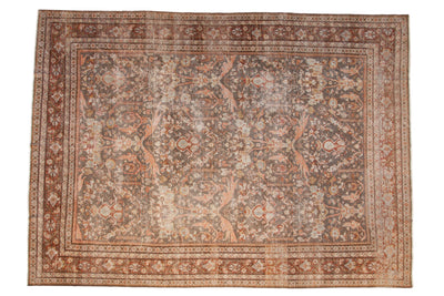 10.5x14.5 Vintage Distressed Mahal Carpet by Old New House® - main product image for Resin Society