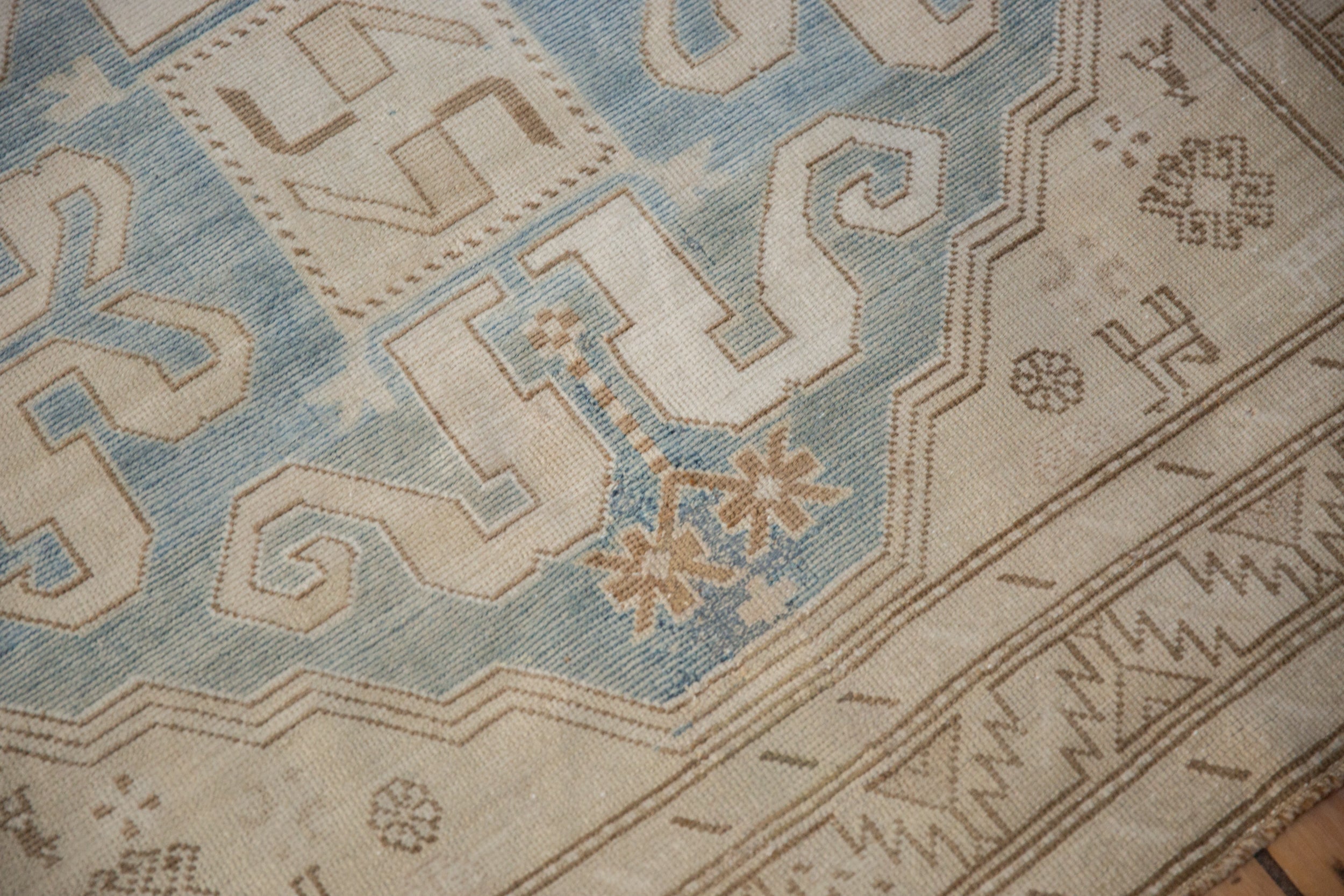 4x10.5 Vintage Distressed Caucasian Rug Runner by Old New House® - product image 7 for Resin Society