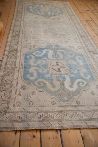 4x10.5 Vintage Distressed Caucasian Rug Runner by Old New House® - product image 8 for Resin Society