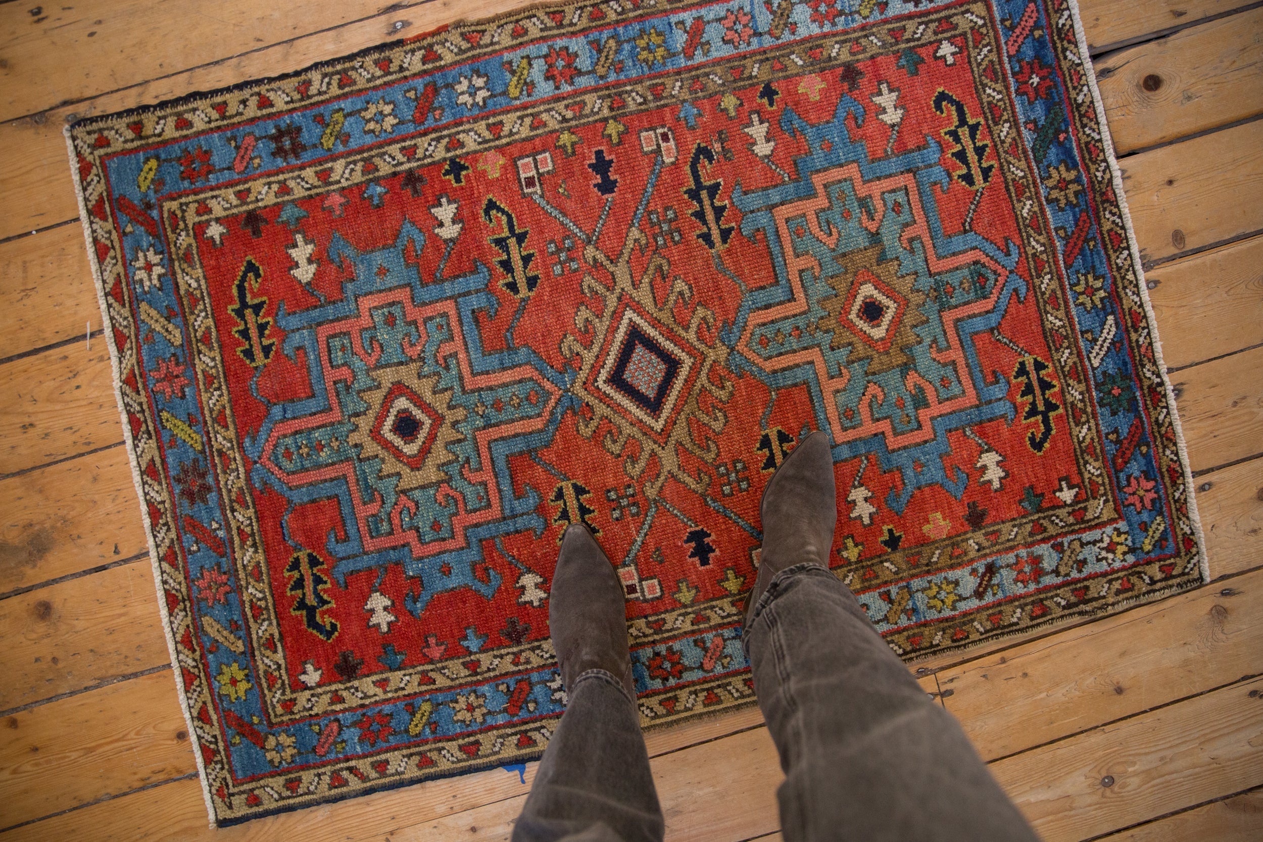 3x4.5 Vintage Karaja Rug by Old New House® - product image 2 for Resin Society