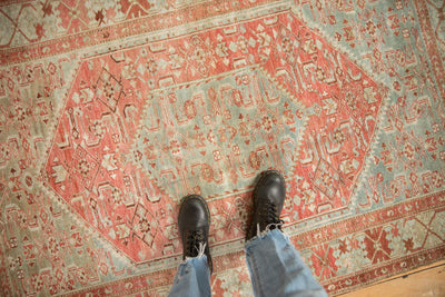 4x6.5 Vintage Distressed Malayer Rug by Old New House® - product image 2 for Resin Society