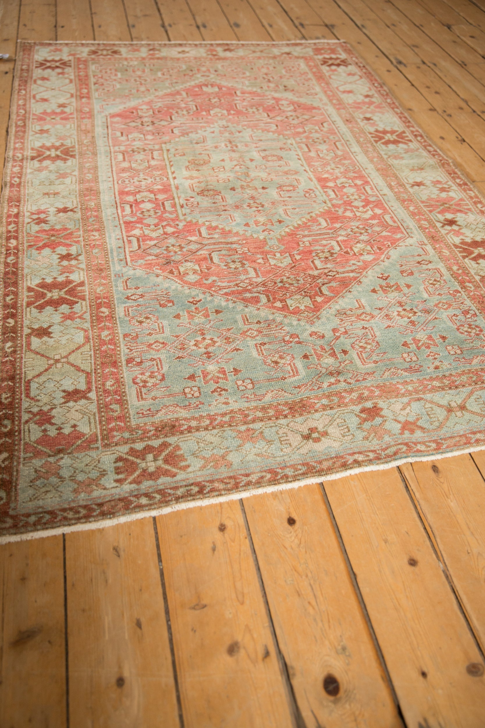 4x6.5 Vintage Distressed Malayer Rug by Old New House® - product image 4 for Resin Society