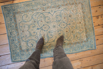 2.5x4 Vintage Distressed Tabriz Rug by Old New House® - product image 2 for Resin Society