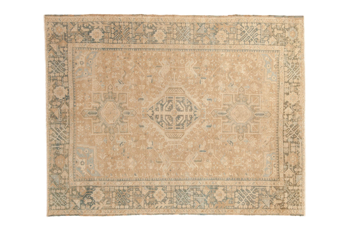 5x6.5 Vintage Distressed Karaja Rug by Old New House® - main product image for Resin Society