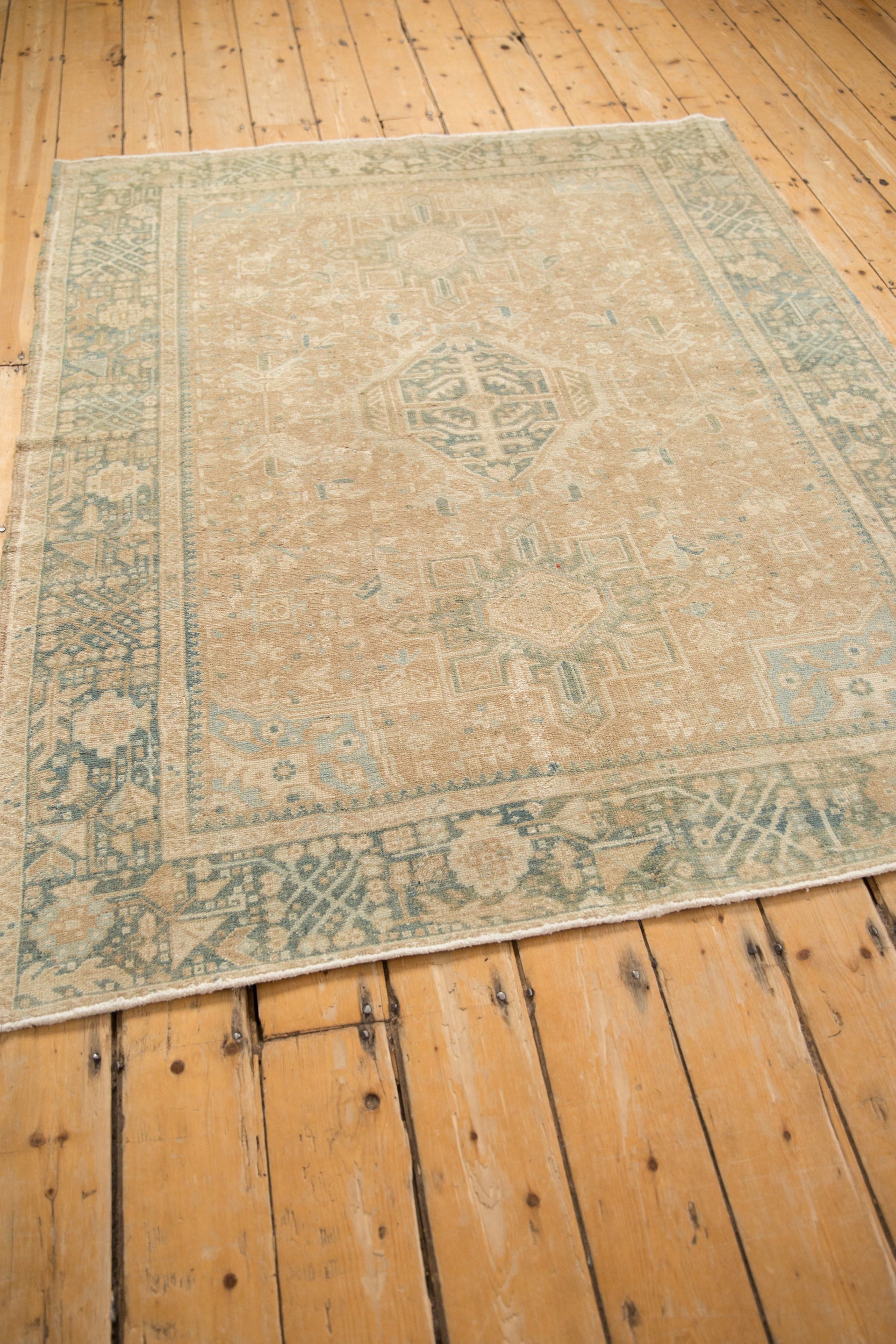 5x6.5 Vintage Distressed Karaja Rug by Old New House® - product image 7 for Resin Society
