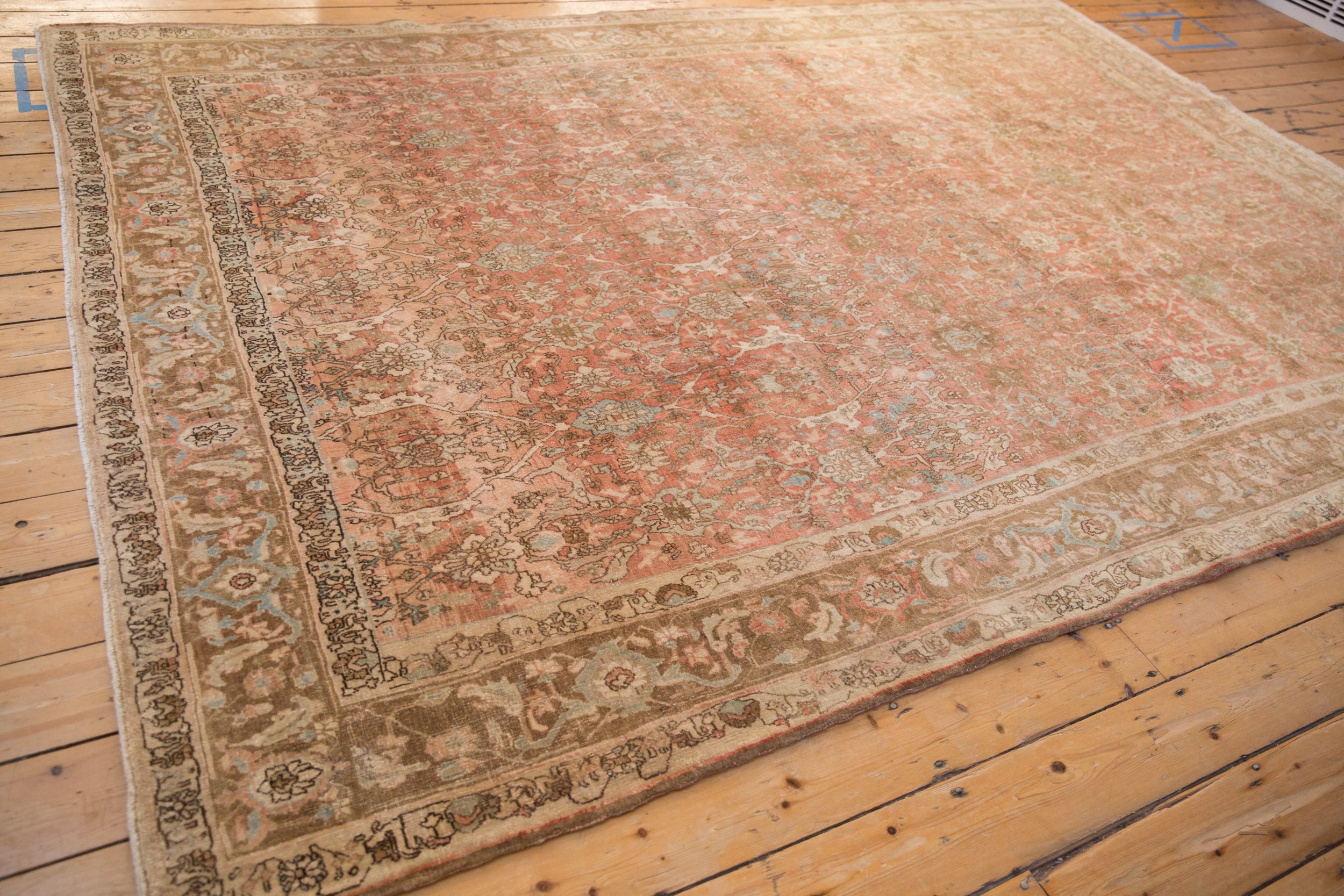 7.5x11 Vintage Distressed Bijar Carpet by Old New House® - product image 6 for Resin Society