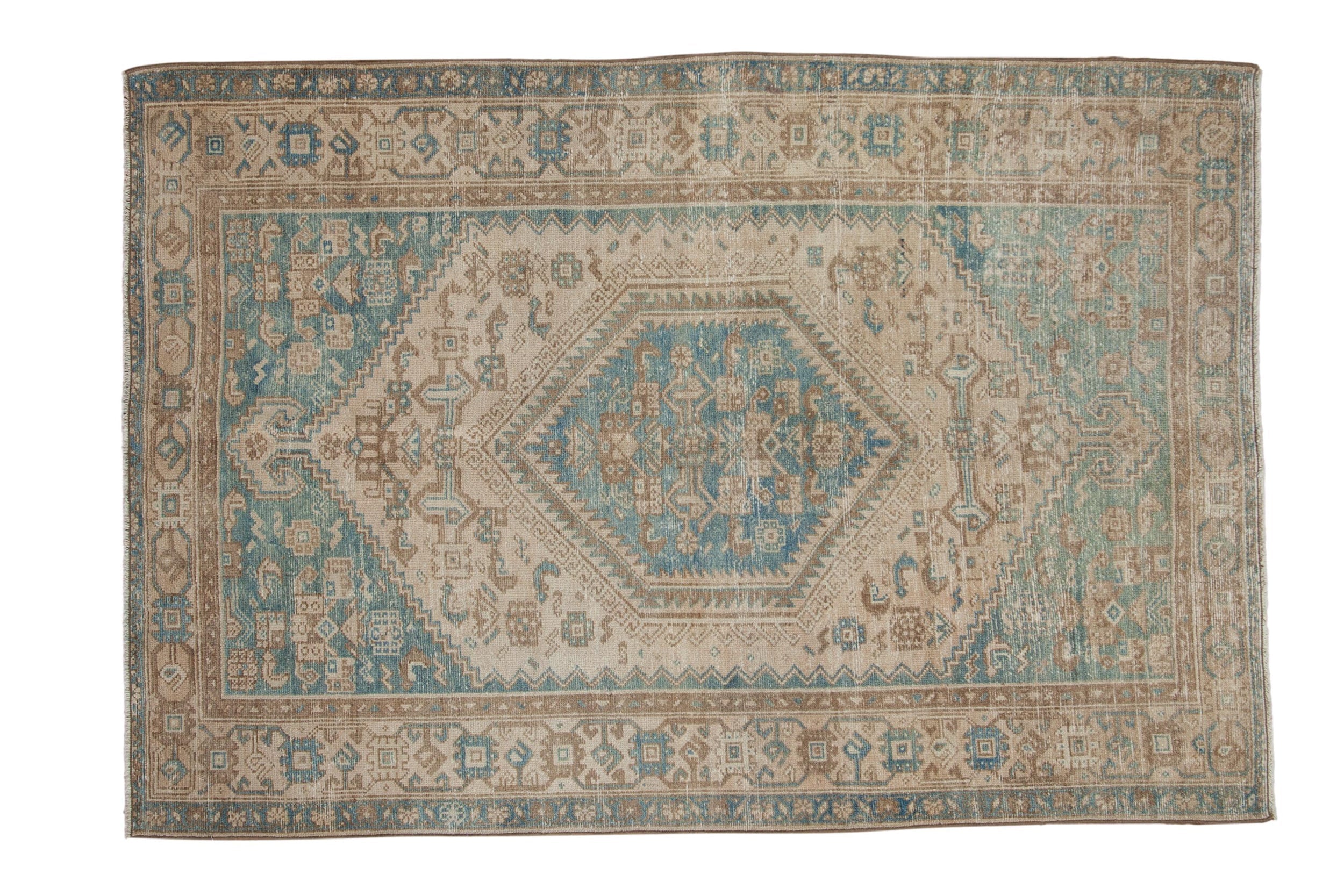 4x6 Vintage Distressed Hamadan Rug by Old New House® - main product image for Resin Society