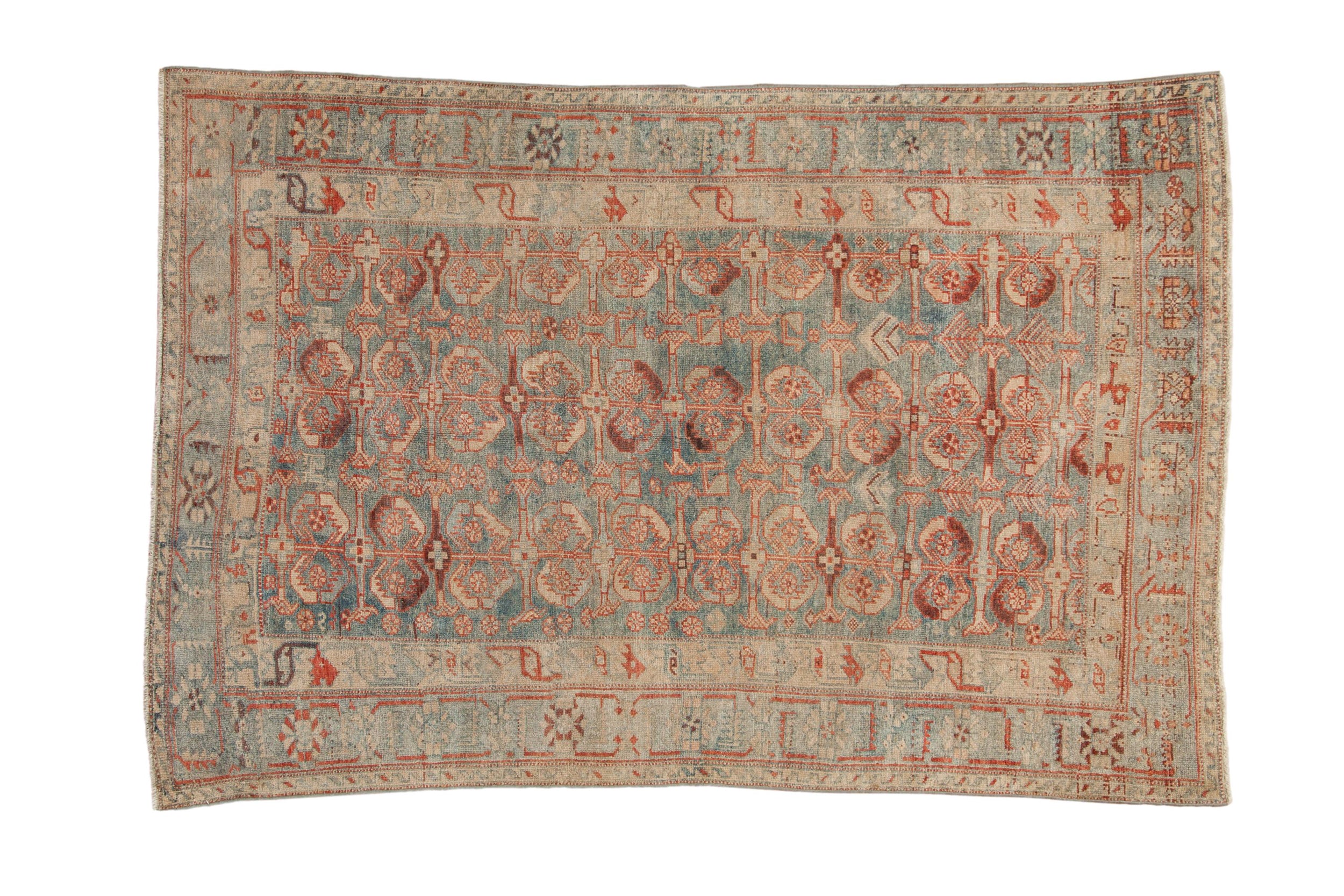 4.5x6 Vintage Fine Distressed Mehriban Rug by Old New House® - main product image for Resin Society