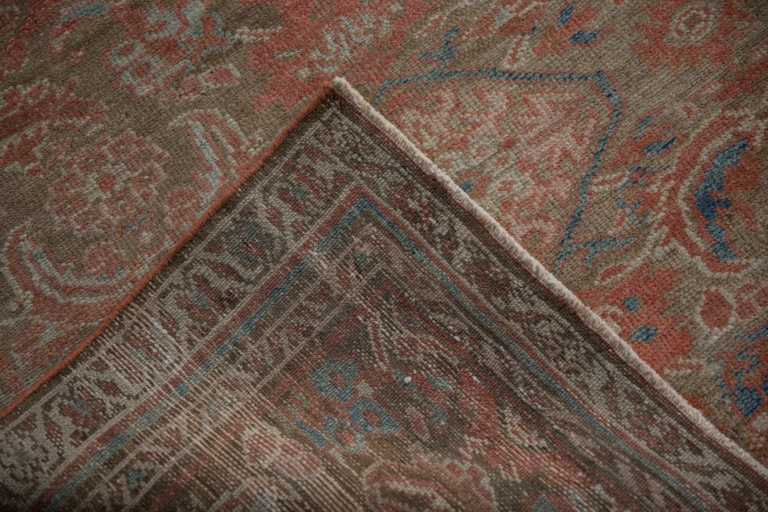 3x13 Vintage Distressed Hamadan Rug Runner by Old New House® - product image 10 for Resin Society