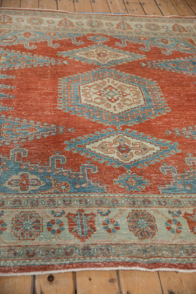 6.5x7 Vintage Distressed Veece Square Carpet by Old New House® - product image 4 for Resin Society