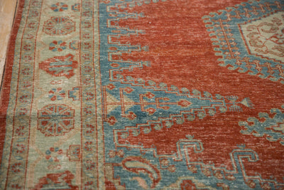 6.5x7 Vintage Distressed Veece Square Carpet by Old New House® - product image 7 for Resin Society