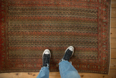 3.5x5 Antique Senneh Rug by Old New House® - product image 2 for Resin Society