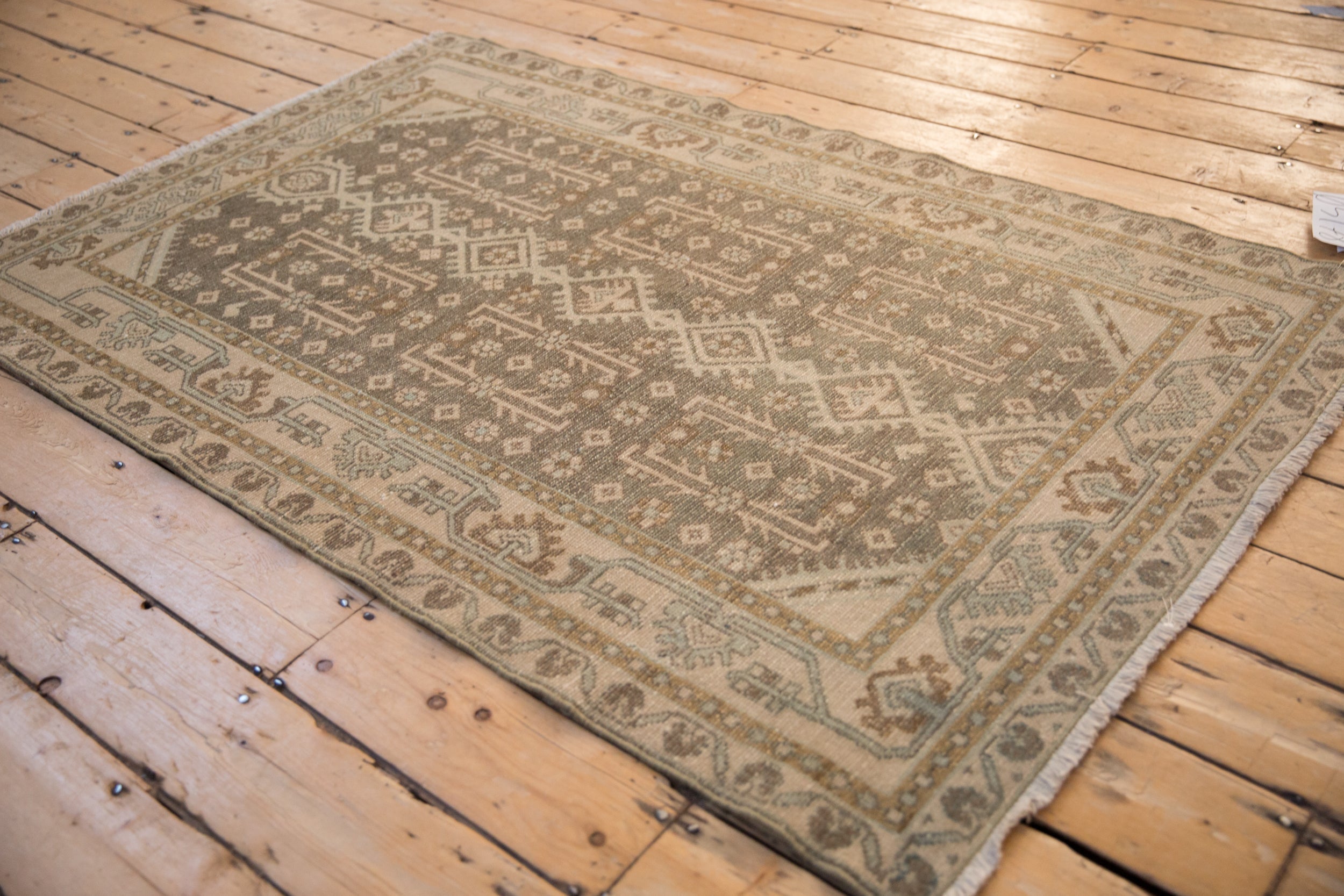 3.5x6 Vintage Distressed Hamadan Rug by Old New House® - product image 7 for Resin Society