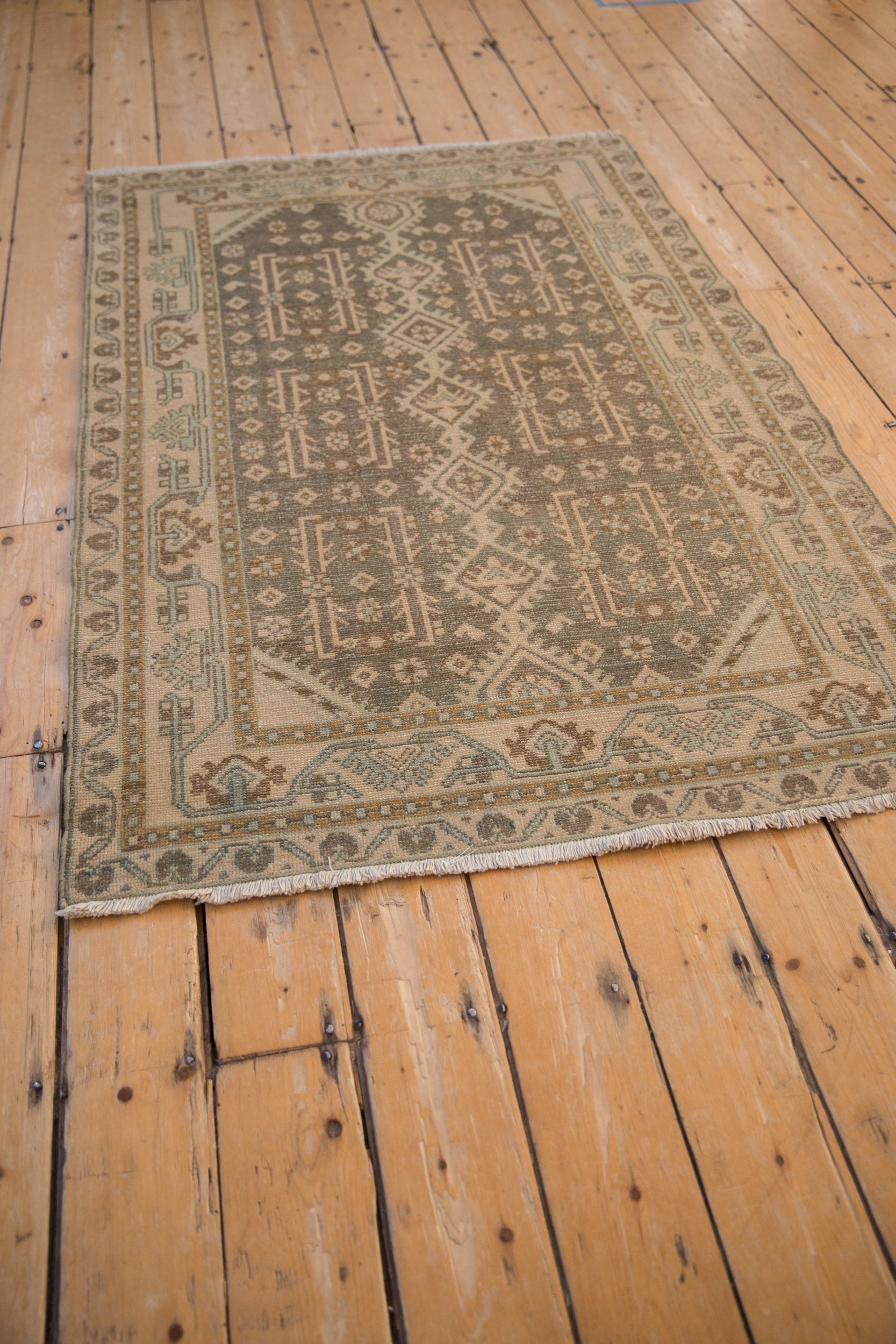 3.5x6 Vintage Distressed Hamadan Rug by Old New House® - product image 8 for Resin Society