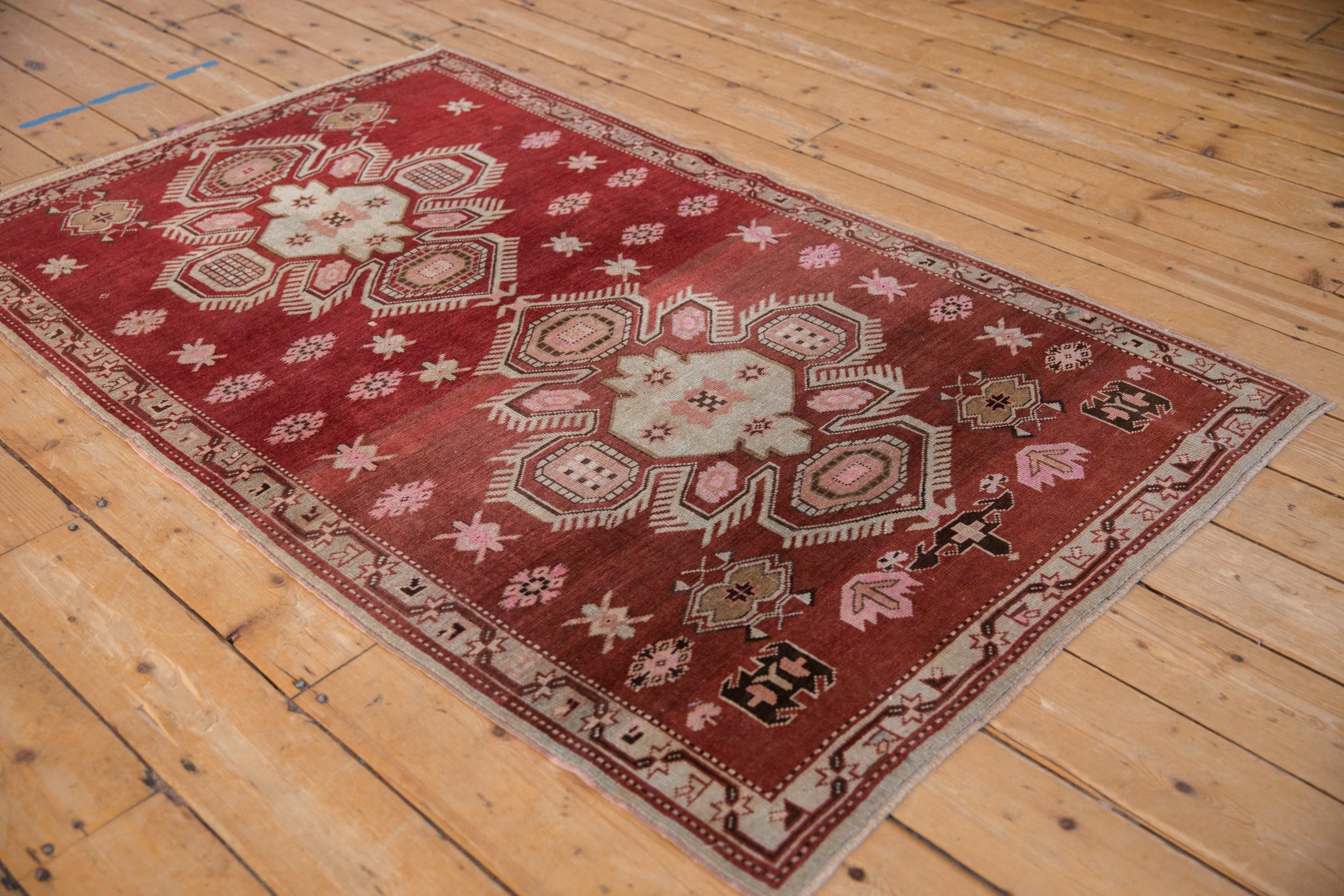 3.5x5.5 Vintage Distressed Caucasian Rug by Old New House® - product image 4 for Resin Society