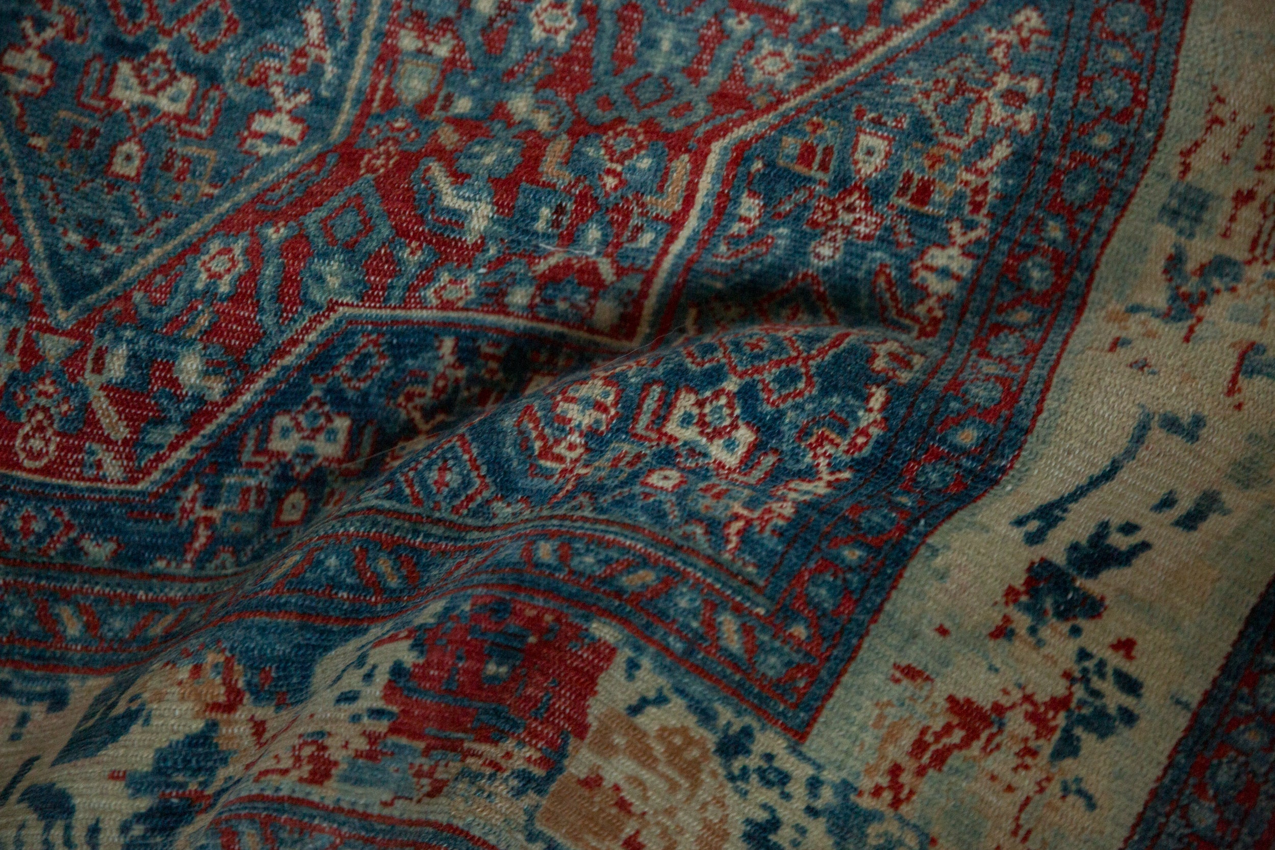 3.5x5 Vintage Distressed Senneh Rug by Old New House® - product image 10 for Resin Society