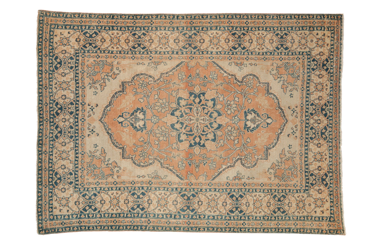 4.5x6 Vintage Distressed Tabriz Rug by Old New House® - main product image for Resin Society