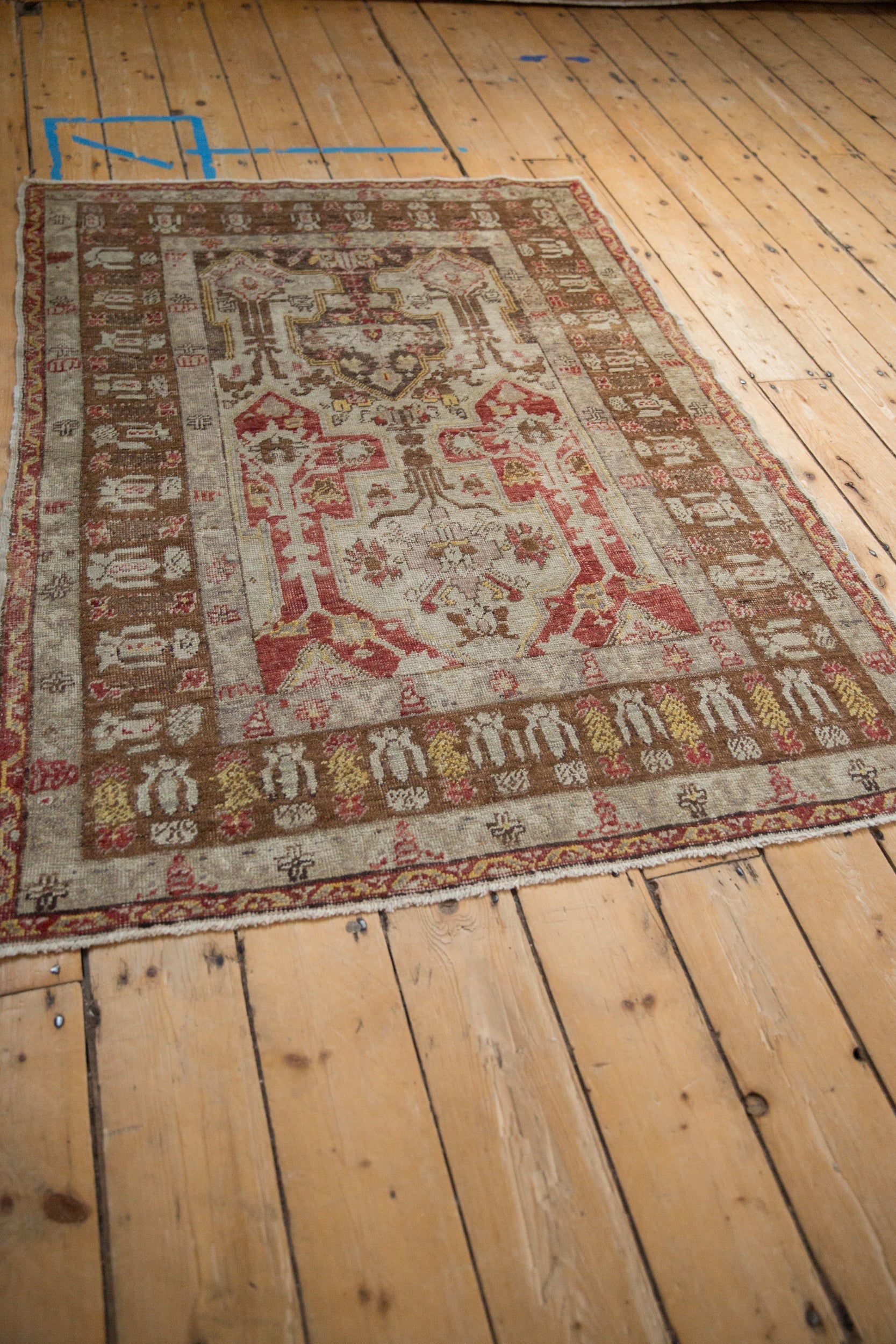 3.5x5 Vintage Distressed Anatolian Rug by Old New House® - product image 8 for Resin Society